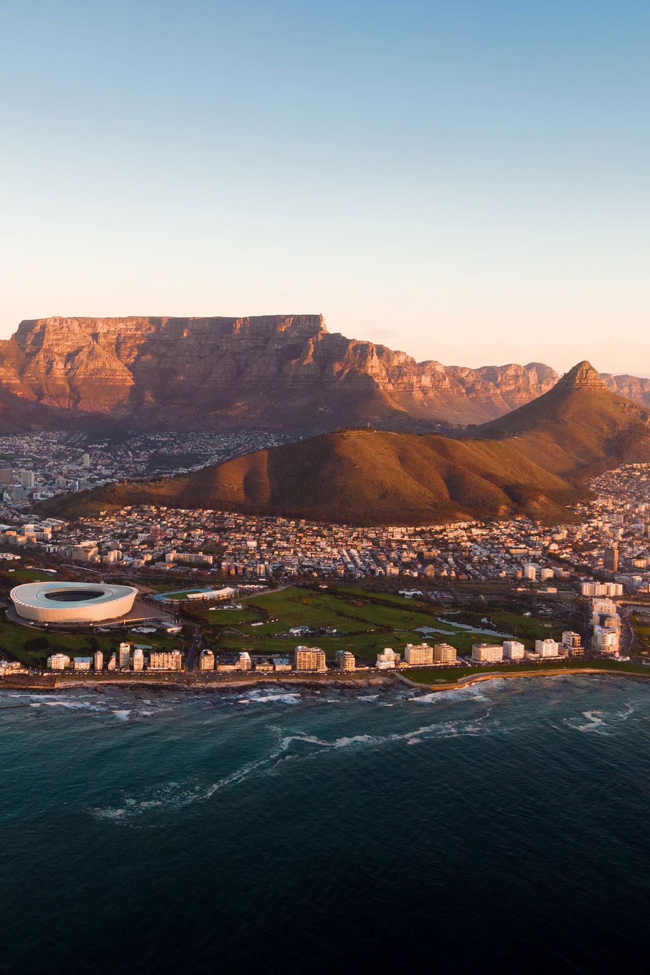 Image may contain Nature Outdoors Sea Water Architecture Building Cityscape Urban Coast Shoreline and Aerial View